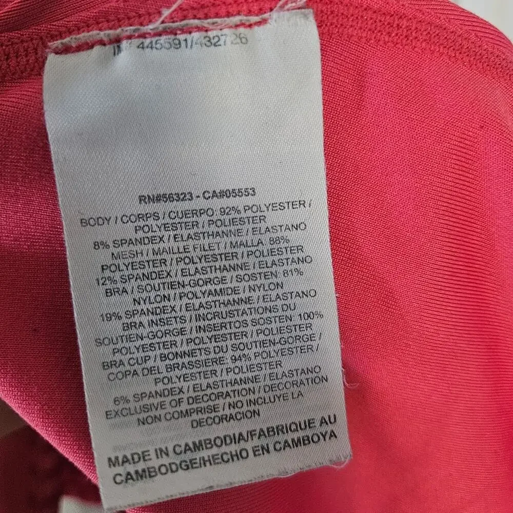 Nike Pink Chevron Tank Top